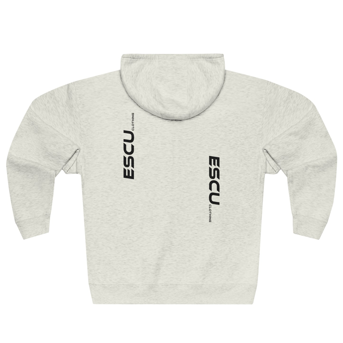 ESCU Clothing Unisex Zip Hoodie