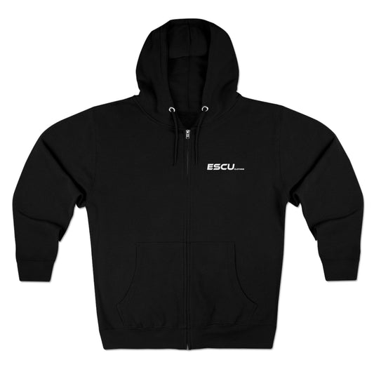 ESCU Clothing Unisex Zip Hoodie