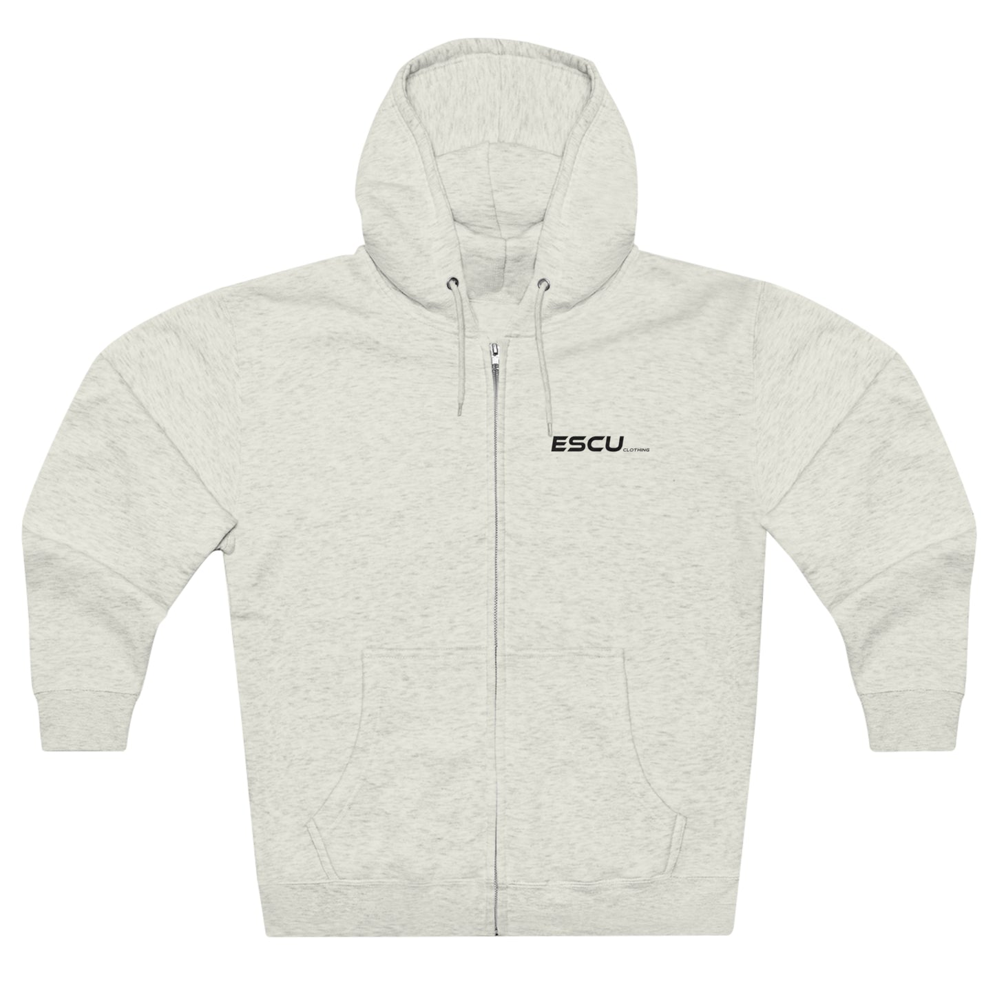 ESCU Clothing Unisex Zip Hoodie