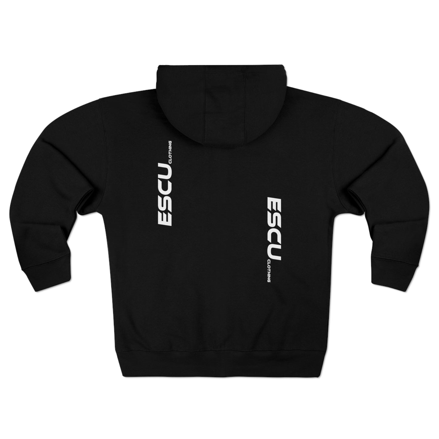 ESCU Clothing Unisex Zip Hoodie